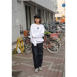 FILA Sleeve Print Trainer - White